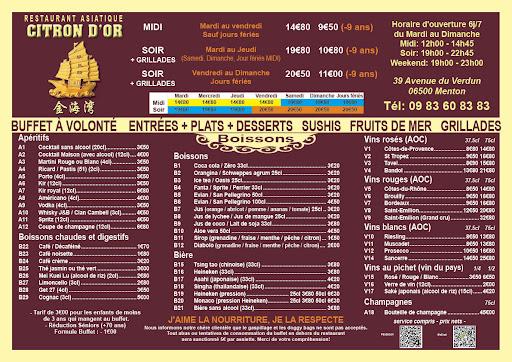 Citron D’or - Menu Image 2